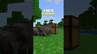 We fixed some bugs in Naturalist 2.1! #minecraft #naturalist #addon #bedrock #update