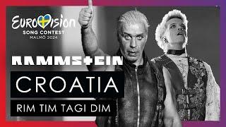 Rim Tim Tagi Dim - Rammstein Cover | Eurovision 2024 Croatia - Final | Baby Lasagna | Metal Version