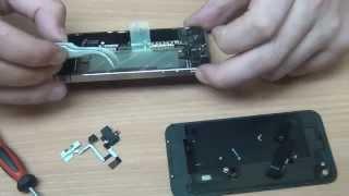 Замена шлейфа гарнитуры на Iphone 4