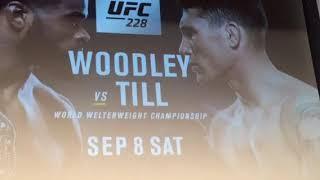 Woodley-Till face off
