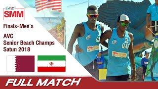 Qatar  vs Iran | AVC Senior Beach Champs Satun 2018 | Volleyball Gold Medal Match