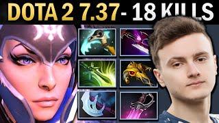 Luna Gameplay Miracle with Vyse and 18 Kills - Dota 2 7.37