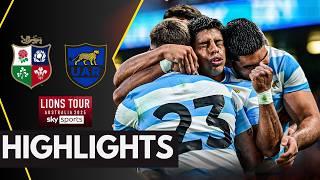 Lions vs Argentina Full Highlights - British & Irish Lions Tour 2025 Highlights