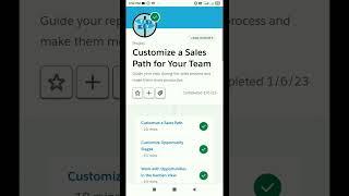 Customize a Sales Path for Your Team