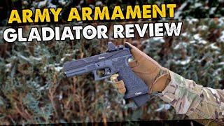 High performance "Glock"! Army Armament R17 Gladiator GBB (ENG SUB)