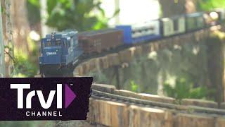Behind the Scenes at the New York Botanical Garden Holiday Train Show | Travel Channel