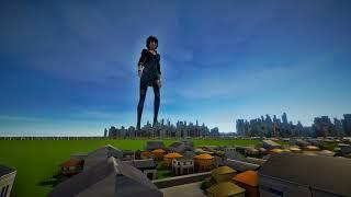 Giantess Takemi | Apocalypse (Sizebox)