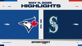 MLB Highlights | Blue Jays vs. Mariners - May 11, 2025