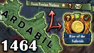 I Beat HUGE COALITION To Unite Persia In 20 YEARS as Ardabil | EU4 1.36 King of Kings