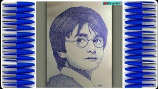 Harry Potter | Ballpen Drawing | K5 arts | #47 #harrypotter #harrypotteredit #hogwartslegacy