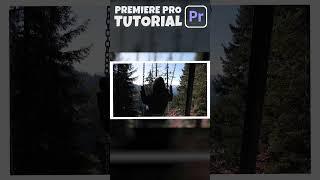 Как сделать Эффект ФОТОСНИМКА при монтаже - Adobe Premiere Pro tutorial