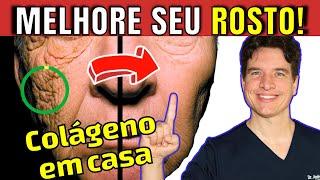 NÃO PAREÇA MAIS VELHO do que VOCÊ É | 6 Dicas PODEROSAS para Aumentar o COLÁGENO da Sua Pele em Casa