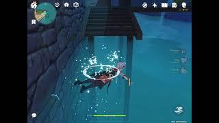 How to do Liyue underwater glitch