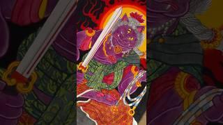 Fudo Meow (Myoo) painting