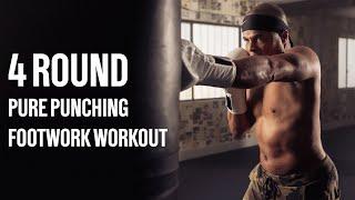 20 MINUTE BOXING BAG WORKOUT | Improve punches and footwork