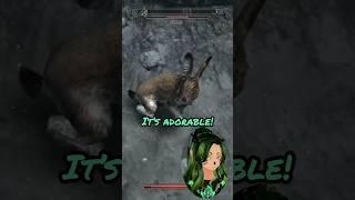 I found a rabbit #fyp #viral #vtuberen #skyrim #skyrimshorts #skyrimmemes