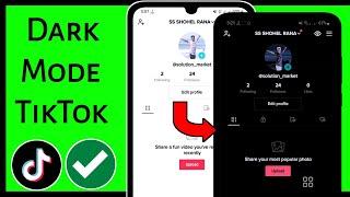 How To Get Dark Mode On TikTok Samsung | How to turn on dark mode on TikTok