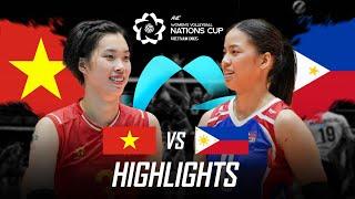 Highlights Việt Nam vs Philippines | Sức mạnh tuyệt đối | Chung kết AVC Nations Cup 2025