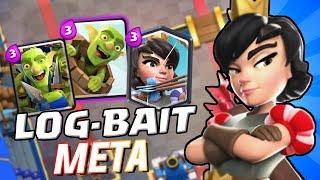 LOG BAIT META Still OP! Push to 4K Easily! | Clash Royale