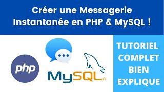 TUTO PHP - Créer une Messagerie Instantanée (un chat) en PHP & MySQL