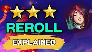 What is Reroll, Hyperroll, and Slowroll?