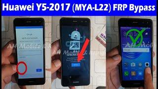 Huawei Y5 2017 (MYA-L22) FRP Bypass YouTube Update Without PC Android 6