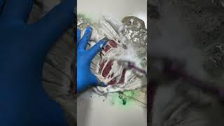 Satisfying Cleaning Rug with Mini tools ASMR video