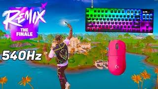 SteelSeries Apex Pro TKL ASMR  Solo Gameplay  Satisfying Keyboard Fortnite 360 FPS 4K