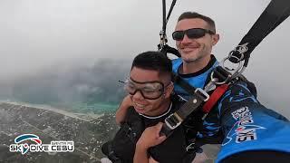 SKY DIVING in BANTAYAN ISLAND, CEBU, PHILIPPINES | 10,000 FT FREE FALL