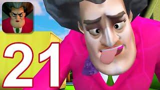 Scary Teacher 3D - Gameplay Walkthrough Part 21 - 2 New Levels (iOS, Android)