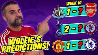 Premier League PREDICTIONS Week 10