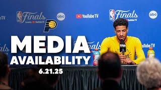 Indiana Pacers NBA Finals Media Availability | June 21, 2025