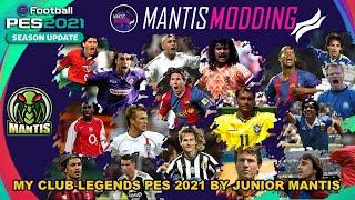 MyClub Legends Offline Mode eFootball PES 2021 PS4/PS5/PC V1 By Junior Mantis