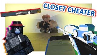 This Game Becomes EASY When There's Closet Cheaters... (Roblox Counter Blox)