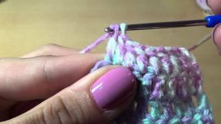 Схема вязания крючком узора. Простая схема № 1 / / The scheme crochet pattern. A simple circuit 1
