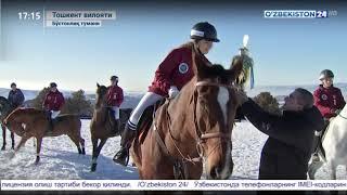 Ўзбекистонда илк бора қорда «Polo» мусобақаси ўтказилди