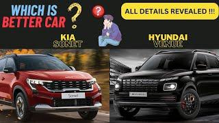 2024 Kia Sonet vs Hyundai Venue: Ultimate Comparison