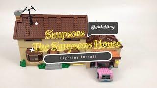 【LGK53 Installation Video】 Lightailing Light Kit For Lego Simpsons House 71006