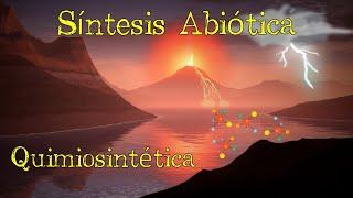  Teoría de la Síntesis Abiótica o Quimiosintética  [Fácil y Rápido] | BIOLOGÍA |