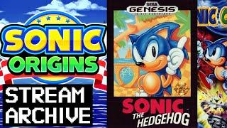Sonic Origins Story Mode (Part 1: Sonic 1/CD) [STREAM ARCHIVE]