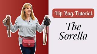 The Sorella Hip Bag Tutorial – Faux Leather with Linen Lining || Simply Classic Pattern