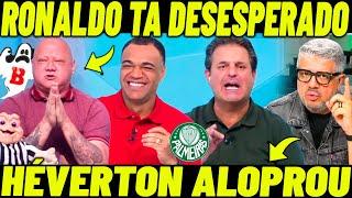 RONALDO TÁ DESESPERADO! VERDÃO VAI RUMO AO TRI! HÉVERTON E DENILSON ALOPRARAM RONALDO