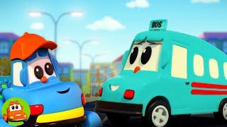 Wheels on the Bus, Animated Videos and Kids Song, Car Cartoon Videos for Kids