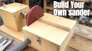 How to Make Mini Disk Sander with a Drill Motor || Polkilo