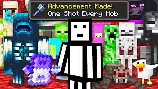 I Killed Every Mob with the MACE in Minecraft Hardcore!