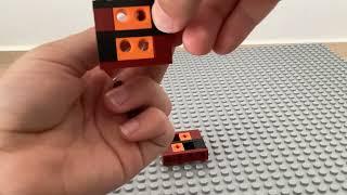 How to build a lego Minecraft Magma Cube from the Nether Bastion