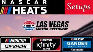 NASCAR Heat 5 Setup - Las Vegas (Cup,Xfinity,Trucks)