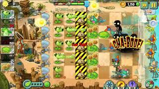 Plants vs. Zombies 2 Gameplay Walkthrough: Day 15 (Big Wave Beach)