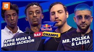 Appie Mussa & Rarri Jackson vs. Mr Polska & LA$$A | Red Bull Rap Champs | Complex NL