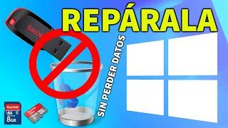 Reparar Memoria USB Sin Perder Los Archvios en Windows│ Restaura Tarjeta SD y Micro SD "GRATIS"